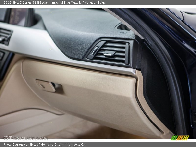 Imperial Blue Metallic / Venetian Beige 2012 BMW 3 Series 328i Sedan