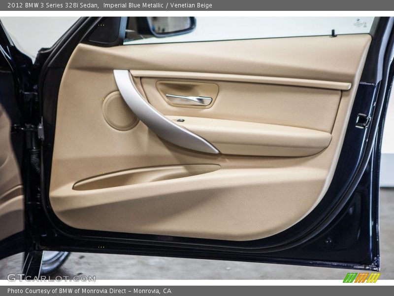 Imperial Blue Metallic / Venetian Beige 2012 BMW 3 Series 328i Sedan