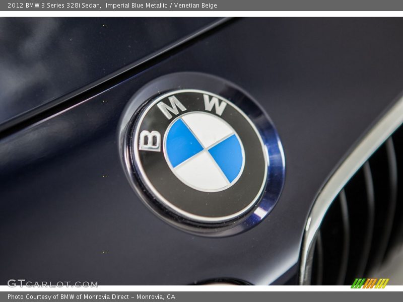 Imperial Blue Metallic / Venetian Beige 2012 BMW 3 Series 328i Sedan