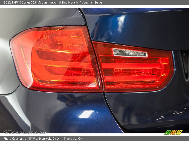 Imperial Blue Metallic / Venetian Beige 2012 BMW 3 Series 328i Sedan