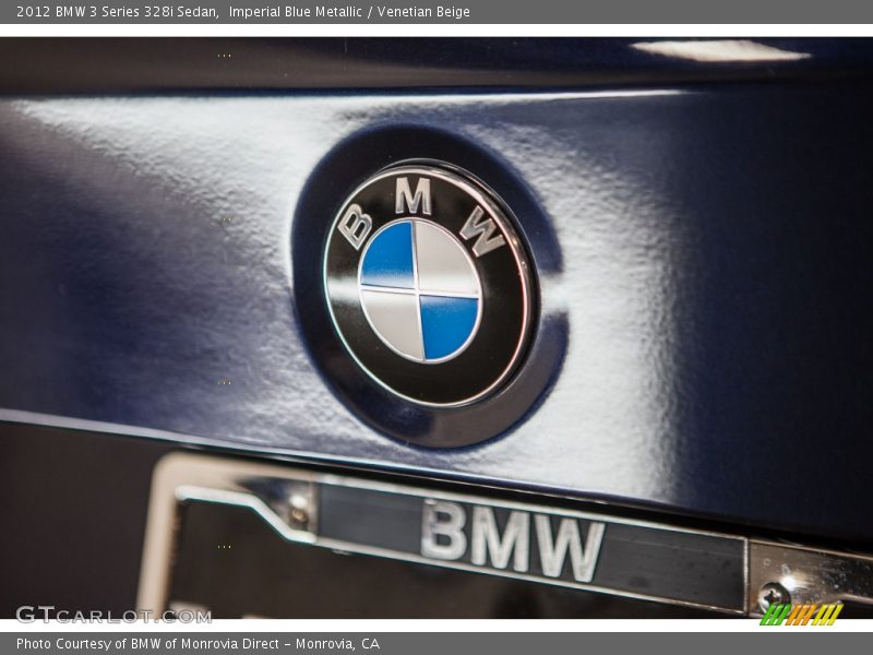 Imperial Blue Metallic / Venetian Beige 2012 BMW 3 Series 328i Sedan