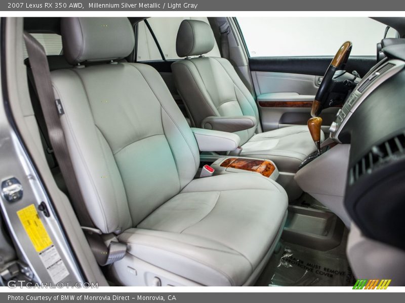 Millennium Silver Metallic / Light Gray 2007 Lexus RX 350 AWD