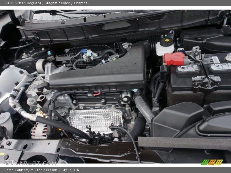 Magnetic Black / Charcoal 2016 Nissan Rogue SL