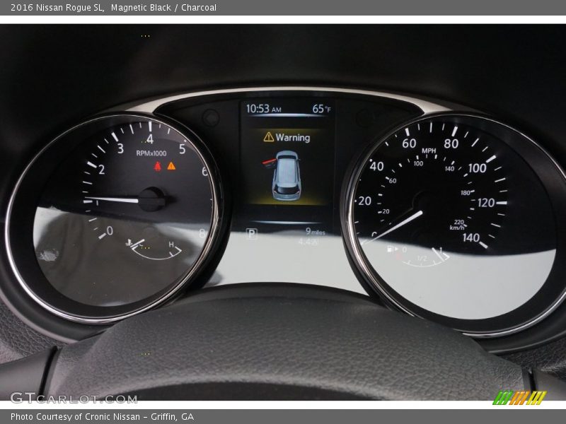 Magnetic Black / Charcoal 2016 Nissan Rogue SL