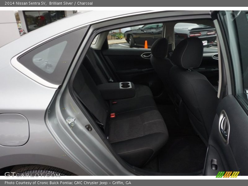 Brilliant Silver / Charcoal 2014 Nissan Sentra SV