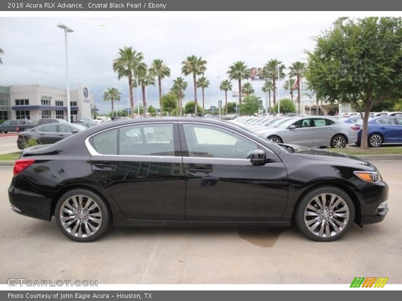 Crystal Black Pearl / Ebony 2016 Acura RLX Advance
