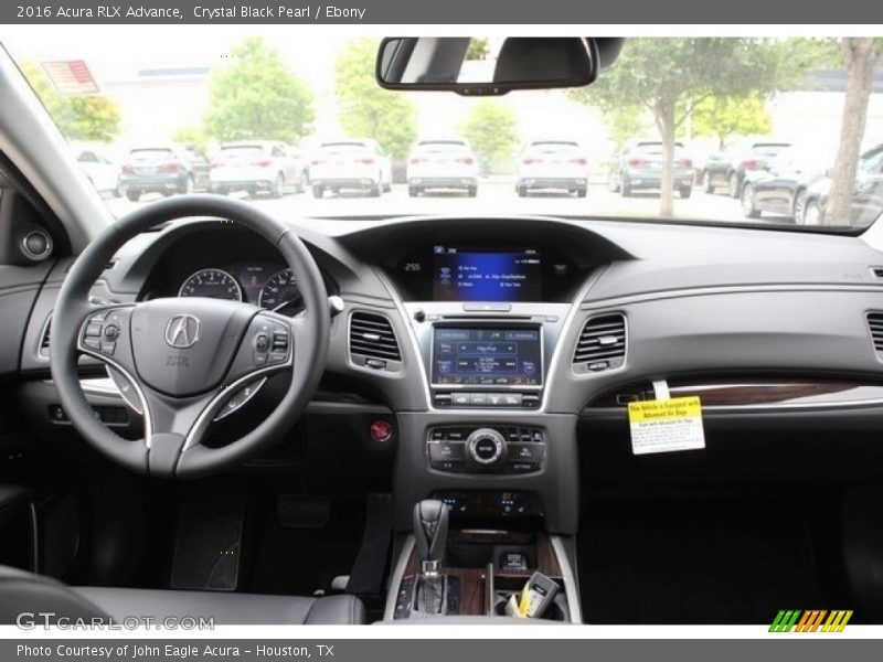 Crystal Black Pearl / Ebony 2016 Acura RLX Advance