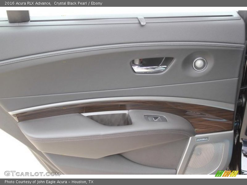 Crystal Black Pearl / Ebony 2016 Acura RLX Advance