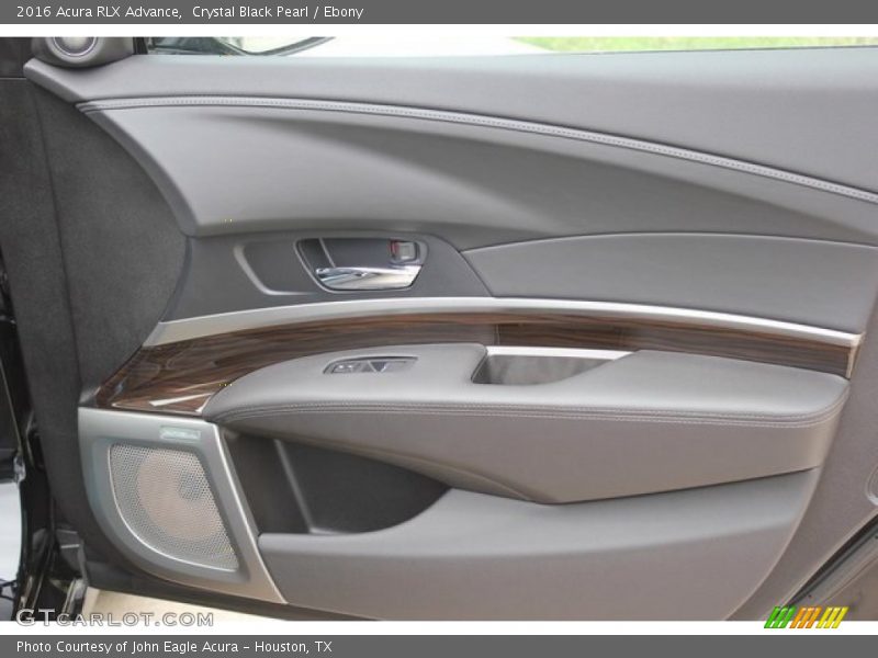 Crystal Black Pearl / Ebony 2016 Acura RLX Advance
