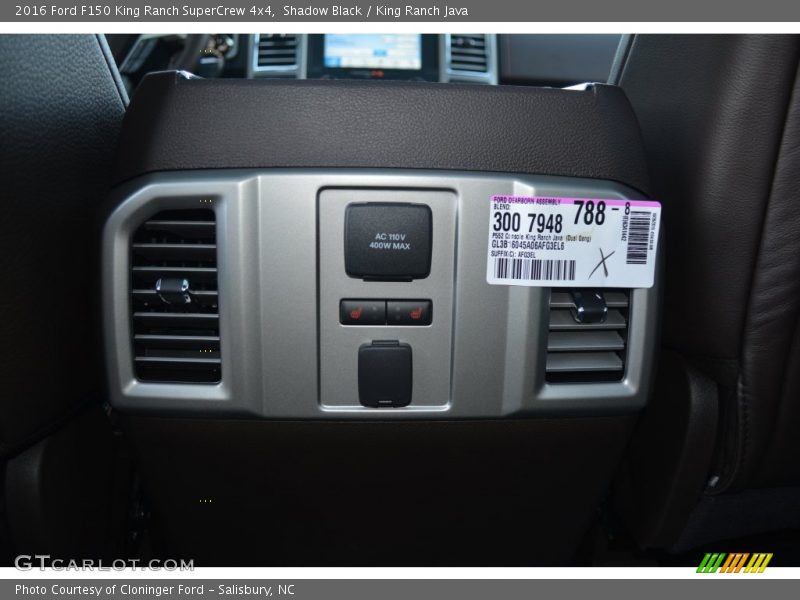 Shadow Black / King Ranch Java 2016 Ford F150 King Ranch SuperCrew 4x4