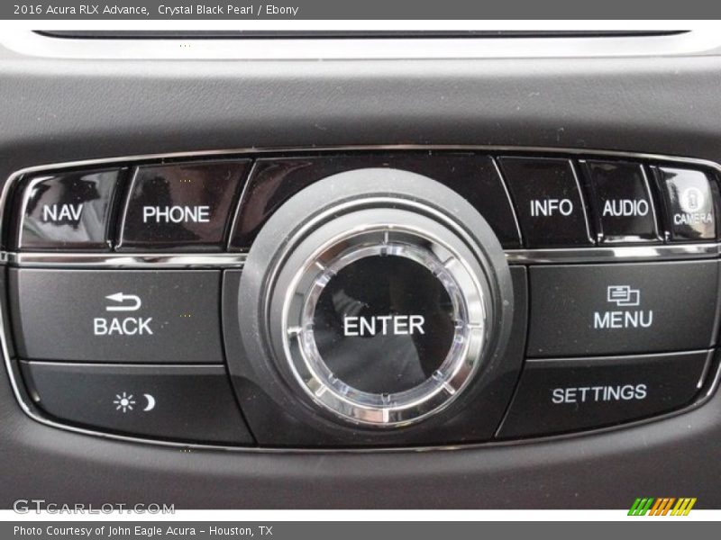 Crystal Black Pearl / Ebony 2016 Acura RLX Advance