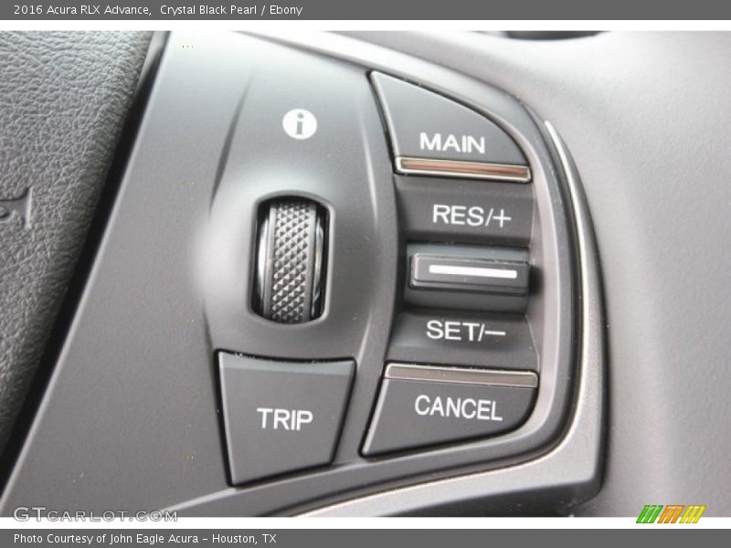 Crystal Black Pearl / Ebony 2016 Acura RLX Advance