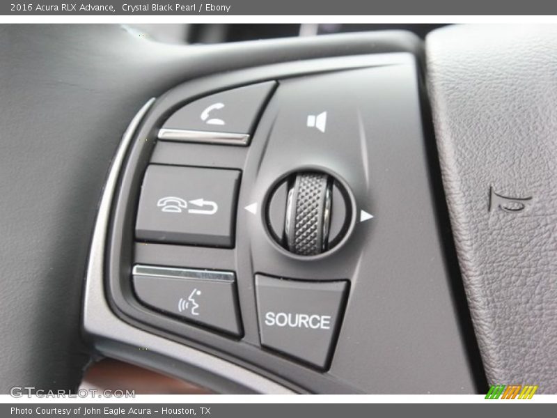 Crystal Black Pearl / Ebony 2016 Acura RLX Advance