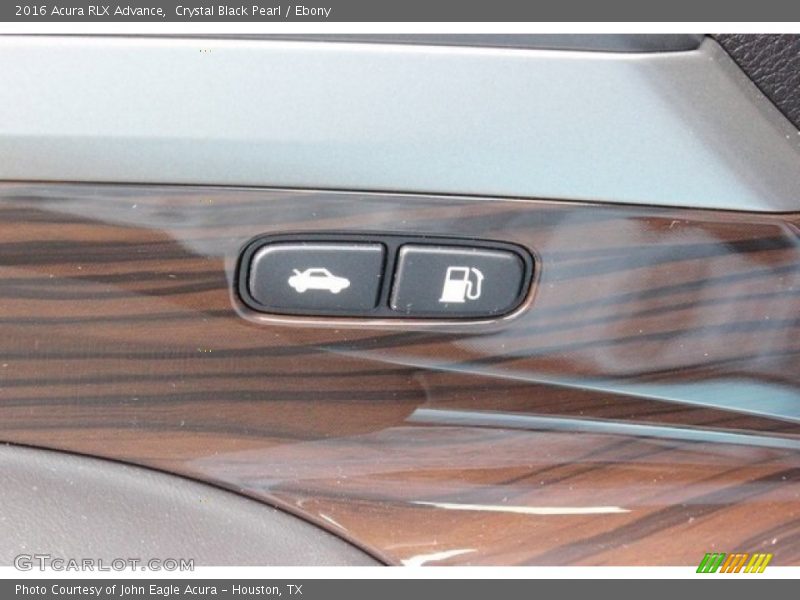 Crystal Black Pearl / Ebony 2016 Acura RLX Advance