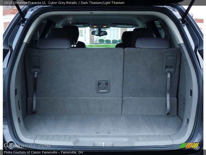 Cyber Grey Metallic / Dark Titanium/Light Titanium 2014 Chevrolet Traverse LS