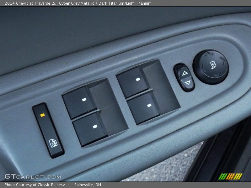 Cyber Grey Metallic / Dark Titanium/Light Titanium 2014 Chevrolet Traverse LS