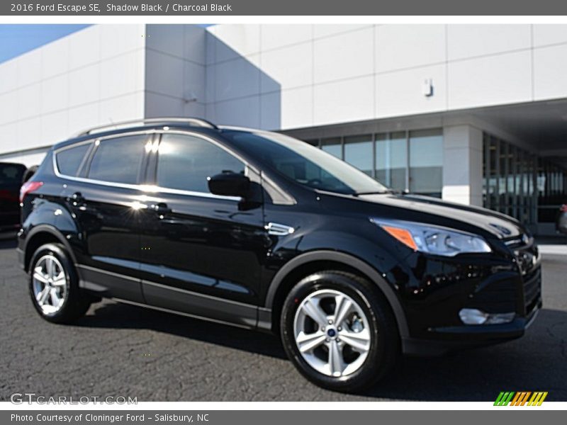 Shadow Black / Charcoal Black 2016 Ford Escape SE
