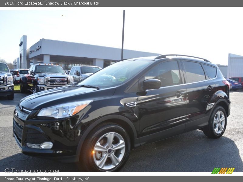 Shadow Black / Charcoal Black 2016 Ford Escape SE