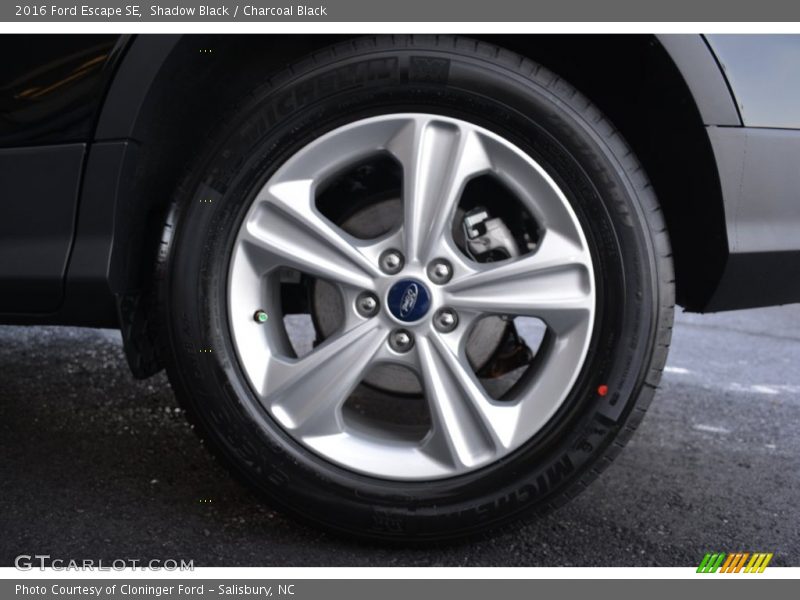 Shadow Black / Charcoal Black 2016 Ford Escape SE