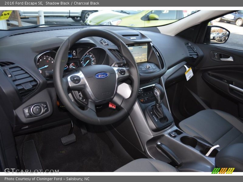 Shadow Black / Charcoal Black 2016 Ford Escape SE