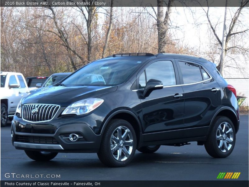 Carbon Black Metallic / Ebony 2016 Buick Encore AWD