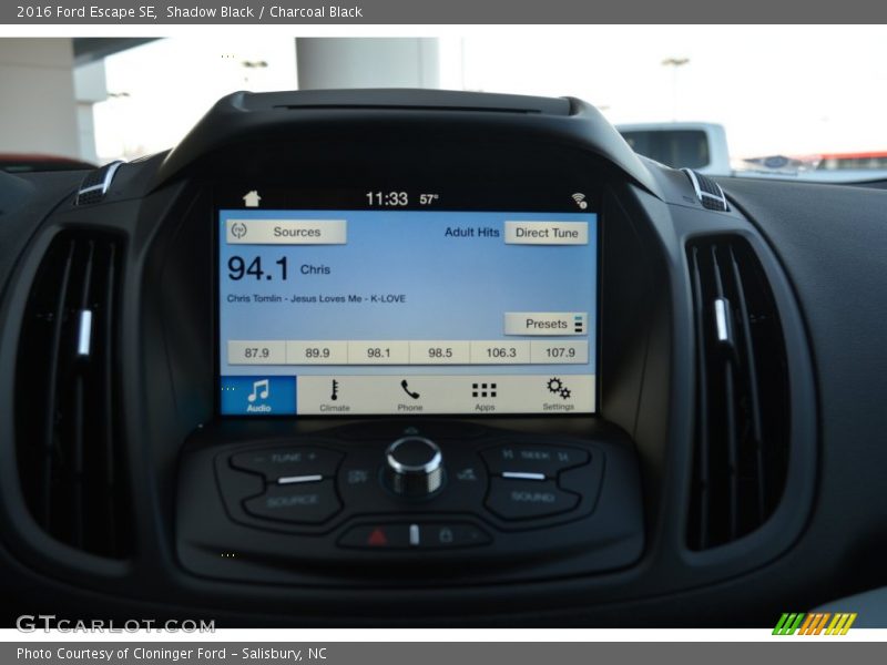 Shadow Black / Charcoal Black 2016 Ford Escape SE