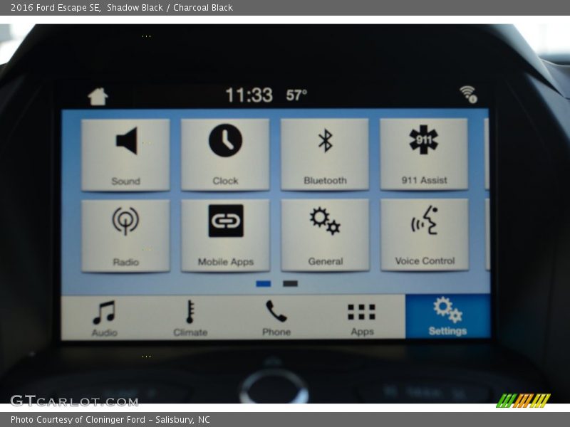 Shadow Black / Charcoal Black 2016 Ford Escape SE
