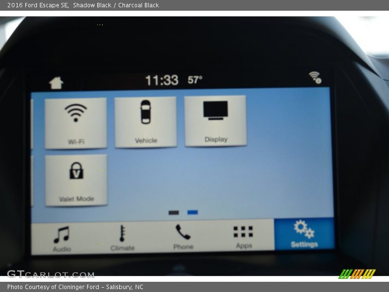 Shadow Black / Charcoal Black 2016 Ford Escape SE