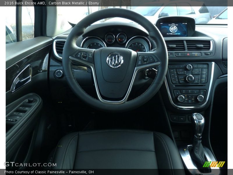Carbon Black Metallic / Ebony 2016 Buick Encore AWD