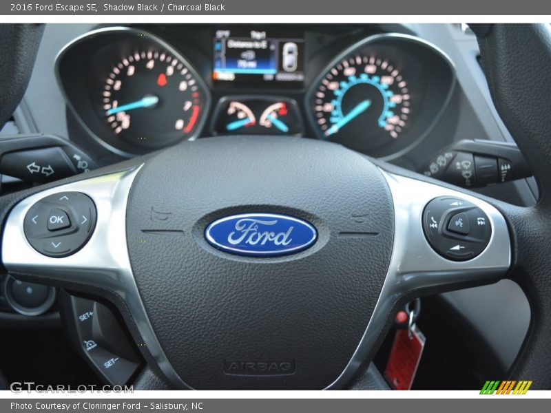 Shadow Black / Charcoal Black 2016 Ford Escape SE