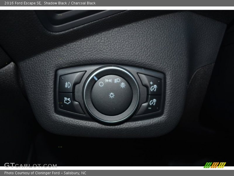 Shadow Black / Charcoal Black 2016 Ford Escape SE
