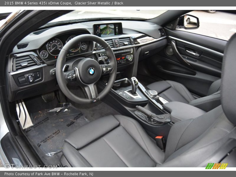 Black Interior - 2015 4 Series 435i xDrive Coupe 