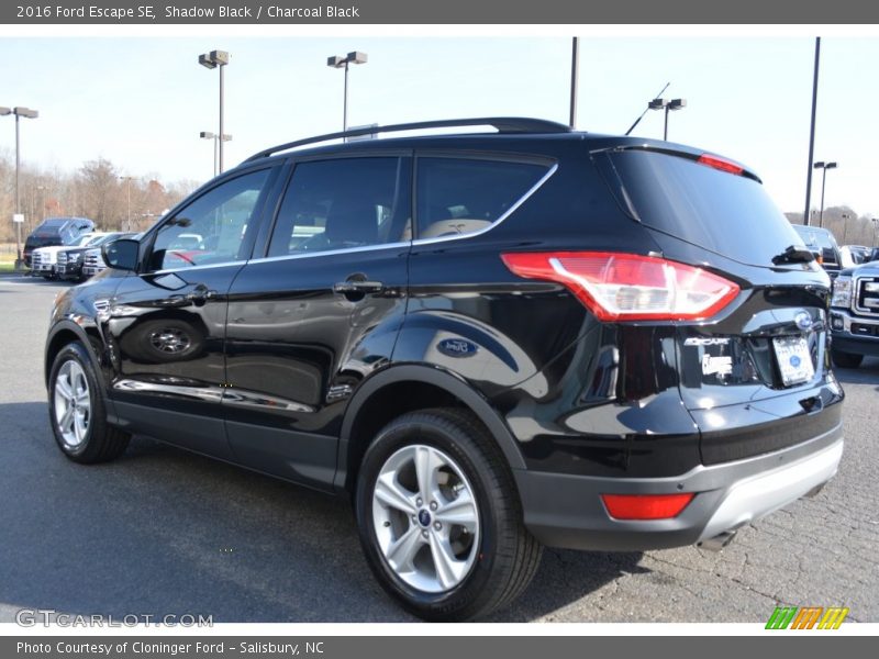 Shadow Black / Charcoal Black 2016 Ford Escape SE