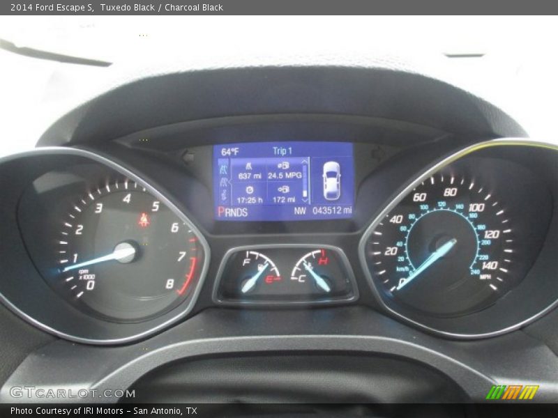 Tuxedo Black / Charcoal Black 2014 Ford Escape S