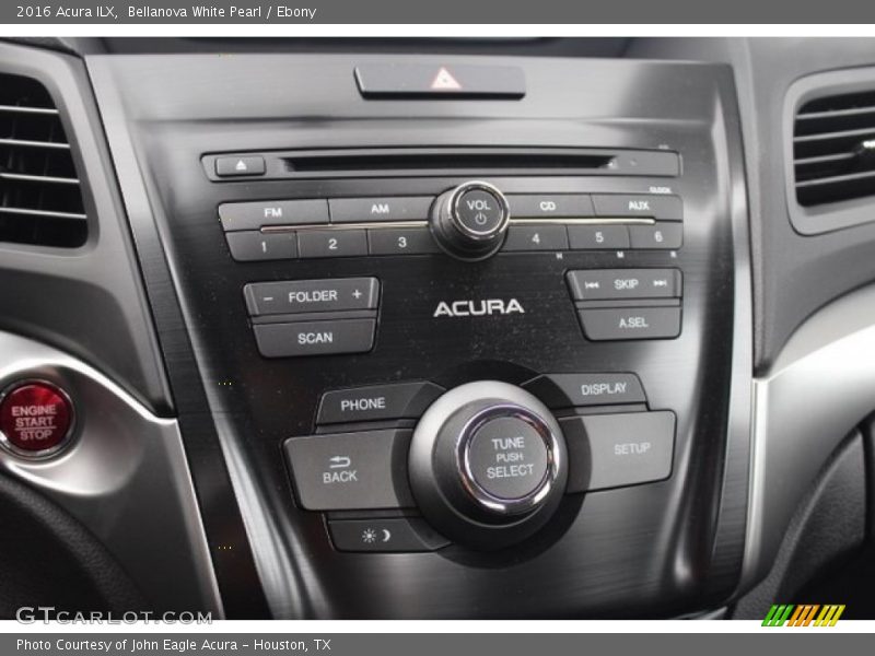 Bellanova White Pearl / Ebony 2016 Acura ILX