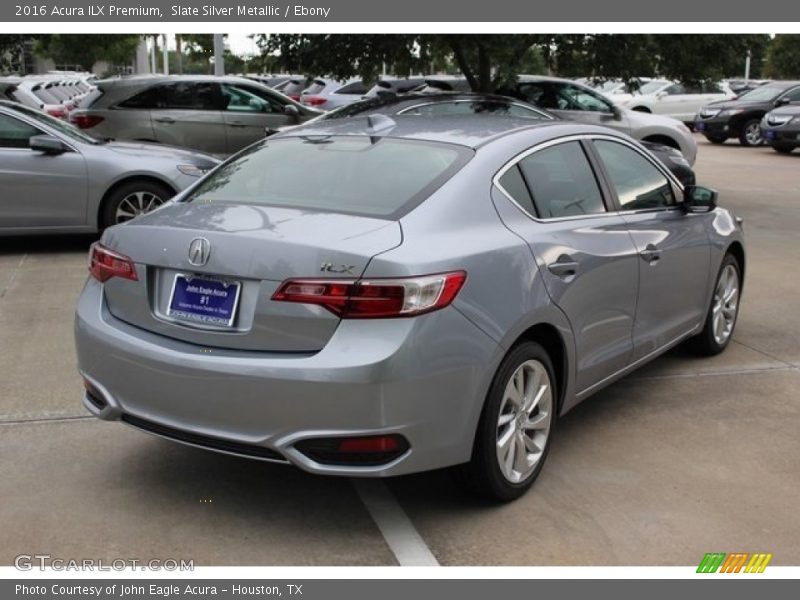 Slate Silver Metallic / Ebony 2016 Acura ILX Premium