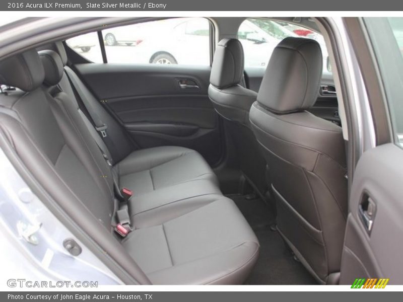 Slate Silver Metallic / Ebony 2016 Acura ILX Premium