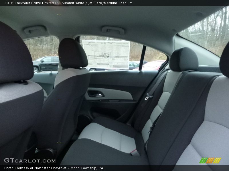 Summit White / Jet Black/Medium Titanium 2016 Chevrolet Cruze Limited LS