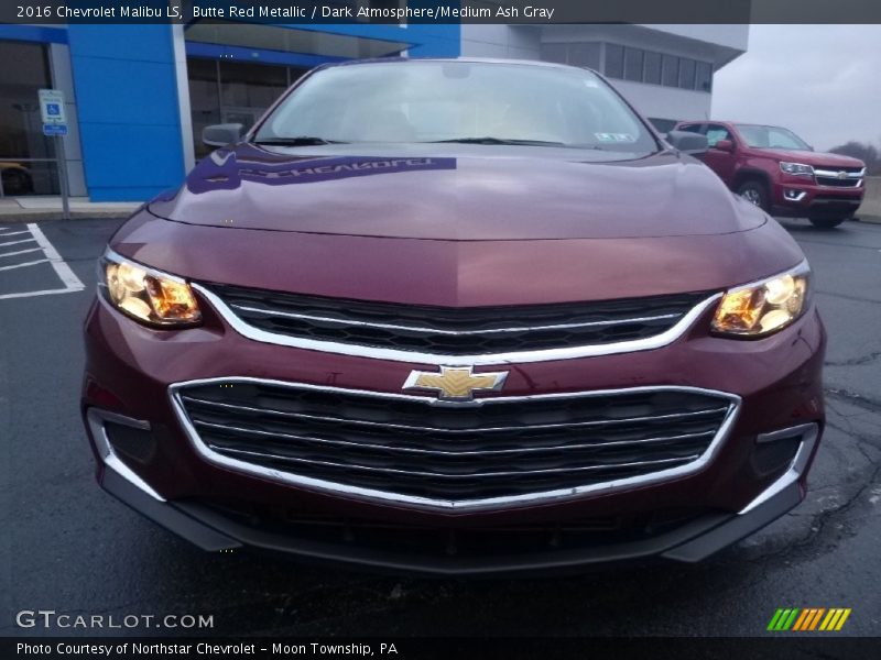 Butte Red Metallic / Dark Atmosphere/Medium Ash Gray 2016 Chevrolet Malibu LS