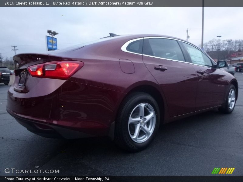 Butte Red Metallic / Dark Atmosphere/Medium Ash Gray 2016 Chevrolet Malibu LS