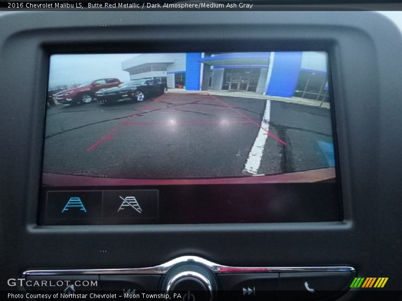 Butte Red Metallic / Dark Atmosphere/Medium Ash Gray 2016 Chevrolet Malibu LS