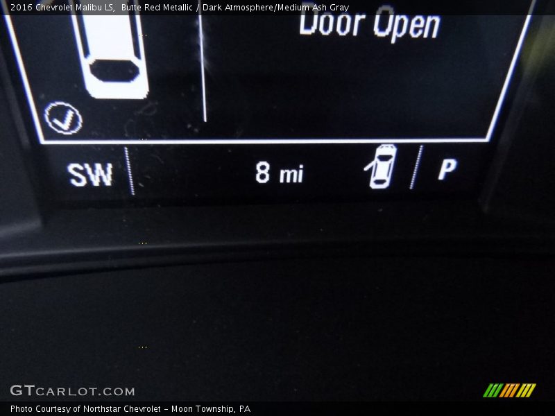 Butte Red Metallic / Dark Atmosphere/Medium Ash Gray 2016 Chevrolet Malibu LS