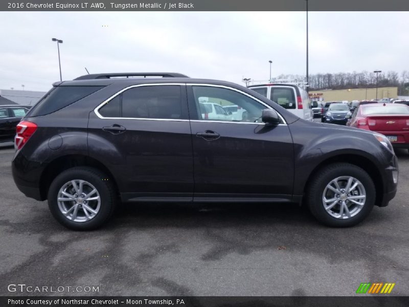 Tungsten Metallic / Jet Black 2016 Chevrolet Equinox LT AWD