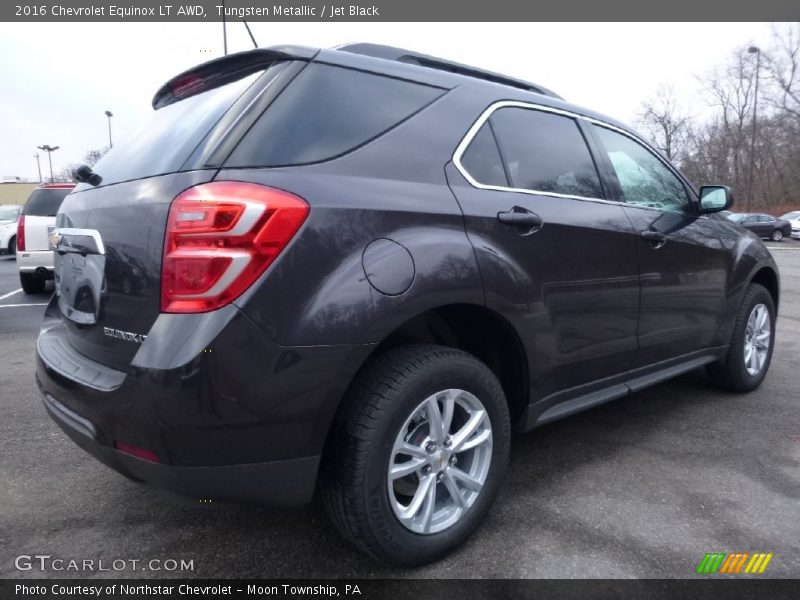 Tungsten Metallic / Jet Black 2016 Chevrolet Equinox LT AWD