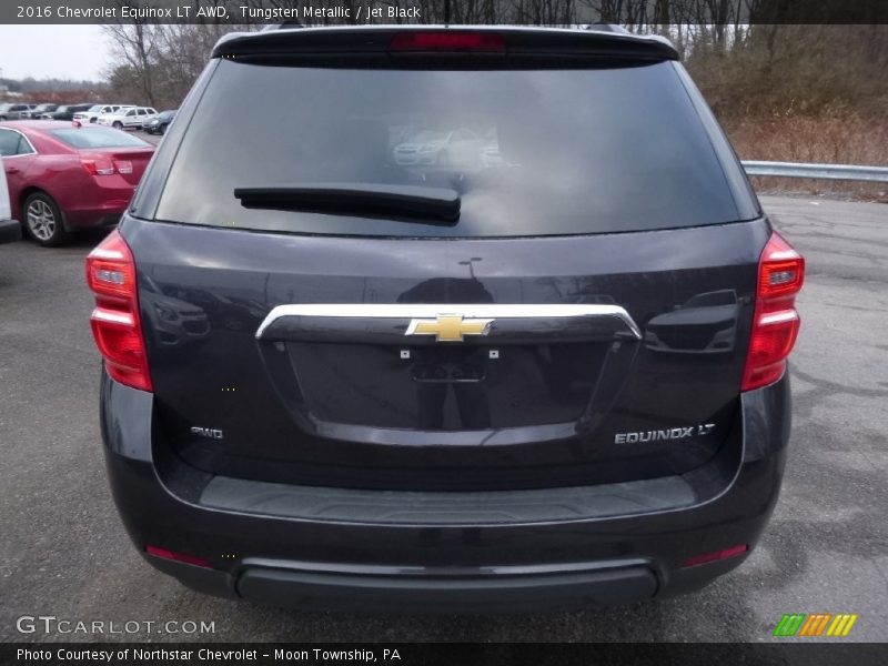 Tungsten Metallic / Jet Black 2016 Chevrolet Equinox LT AWD