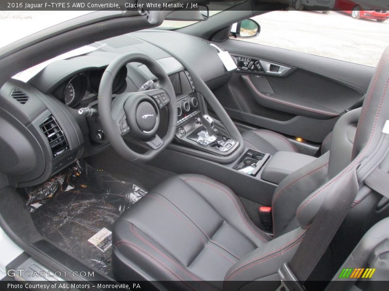 Jet Interior - 2016 F-TYPE S AWD Convertible 