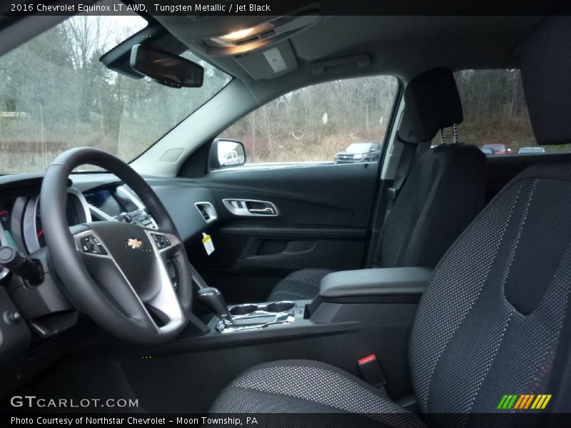 Tungsten Metallic / Jet Black 2016 Chevrolet Equinox LT AWD