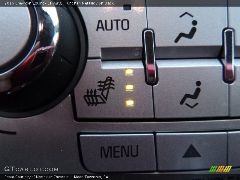 Tungsten Metallic / Jet Black 2016 Chevrolet Equinox LT AWD