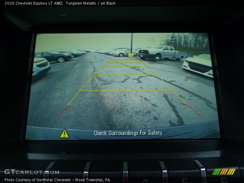 Tungsten Metallic / Jet Black 2016 Chevrolet Equinox LT AWD