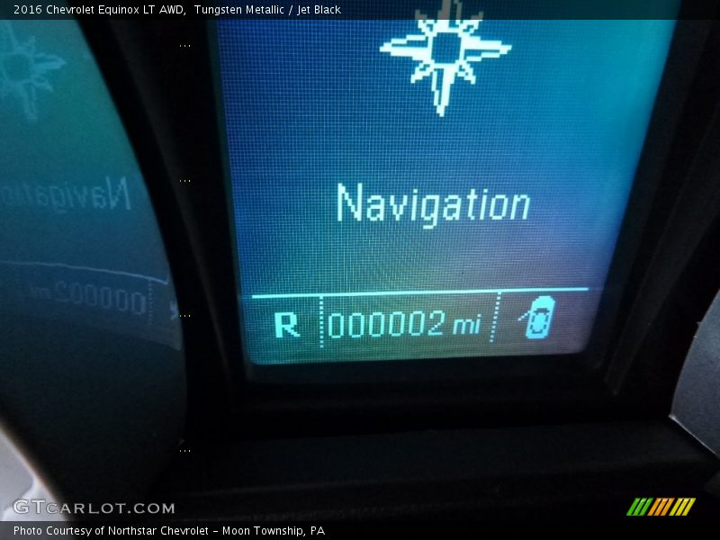 Tungsten Metallic / Jet Black 2016 Chevrolet Equinox LT AWD